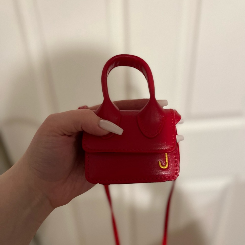 Ultra mini red purse